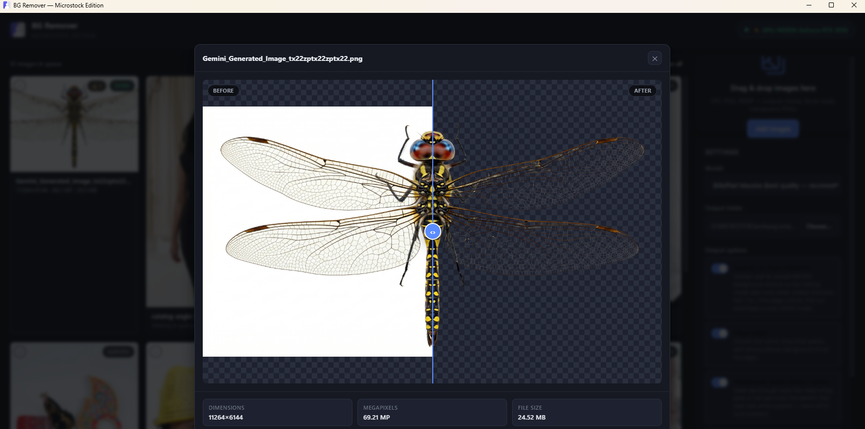 BG Remover — Hapus background otomatis dengan presisi pixel-perfect.